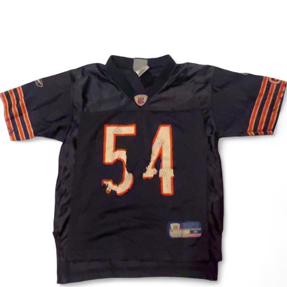 Reebok chicago bears navy jersey
